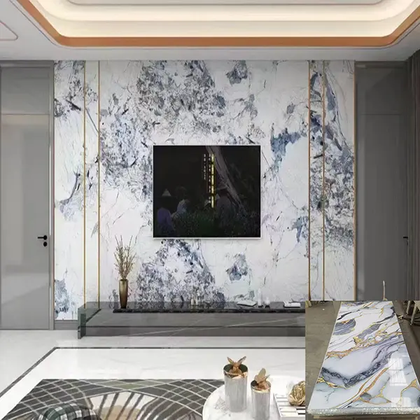 Pvc Marble Sheet Is A Board With Uv Protection On The Surface